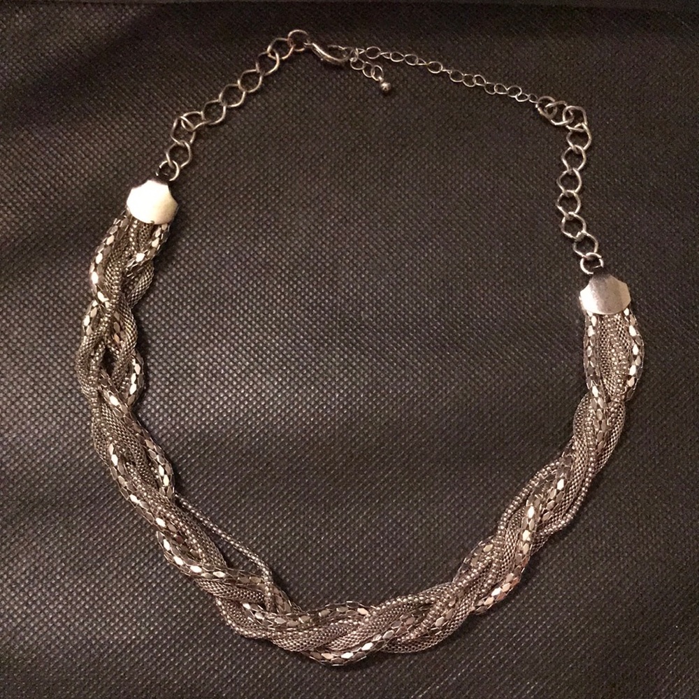 🔥PRICE DROP🔥Silver chocked necklace